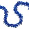 Northlight Menorah Hanukkah Tinsel Garland - 50' x 3.5" - Blue & Silver - Unlit